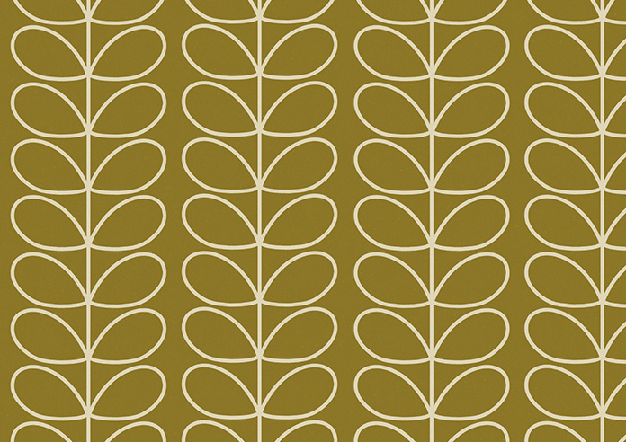 Orla Kiely Linear Stem, Seagrass - Roman Blind - Image 7
